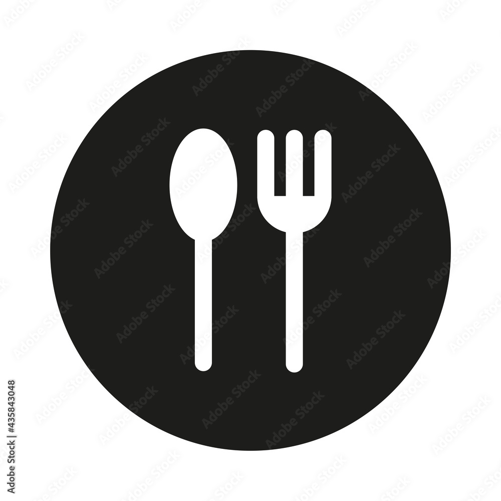 Graphic flat food icon for your design and website Graphic flat food icon for your design and website
