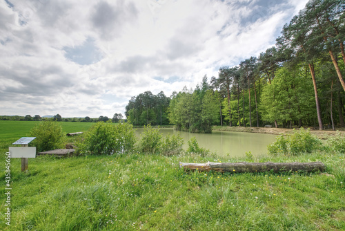 Frankreich - Écleux - Dorfweiher photo