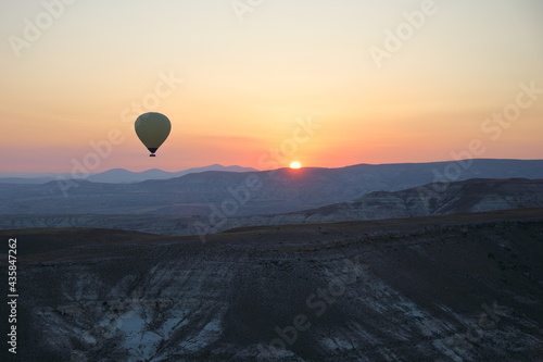 Sunrise view in Cappadocia, Turkey