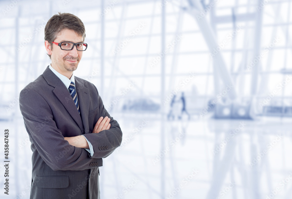 business man portrait at the office business man portrait at the office