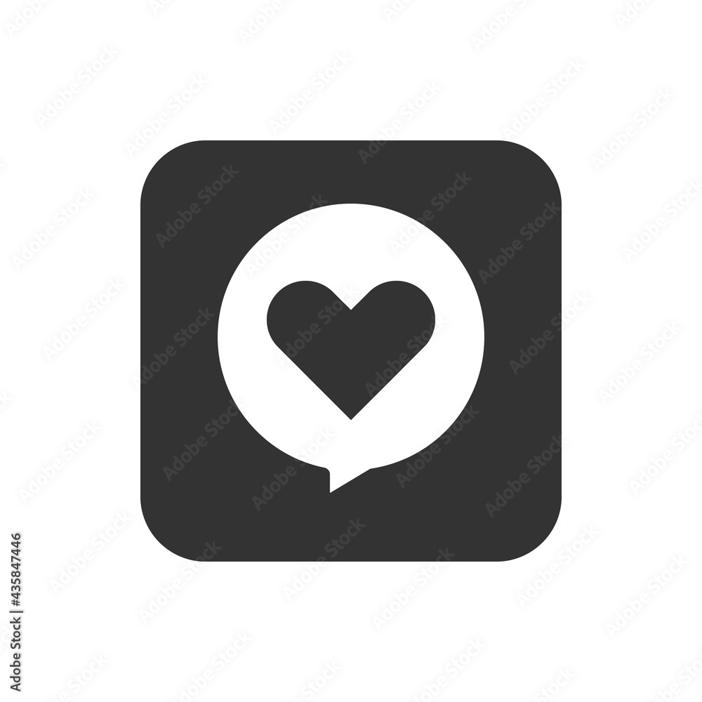 Heart Love Message Love Icon Or Logo Vector Illustration Heart Love Message Love Icon Or Logo Vector Illustration
