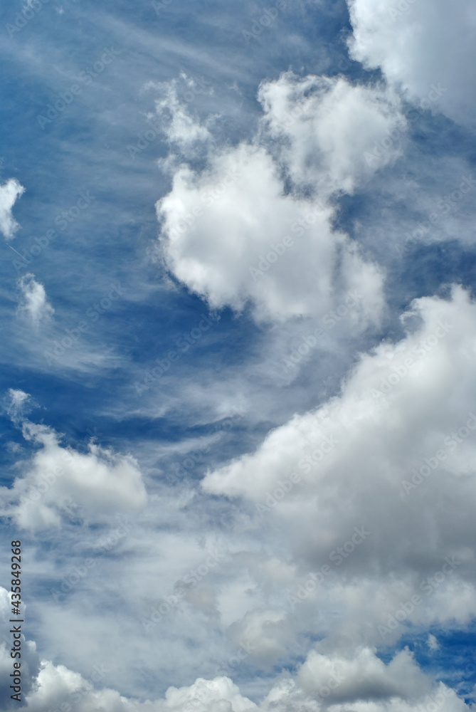 Obraz premium Storm clouds close-up