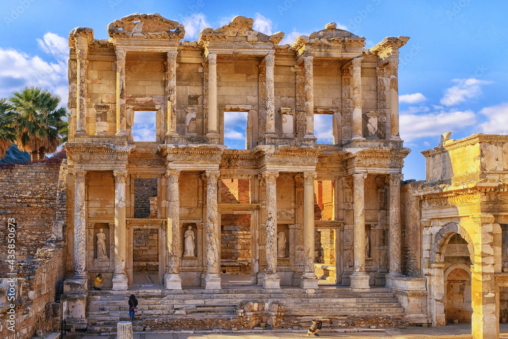 Ephesus ancient city library