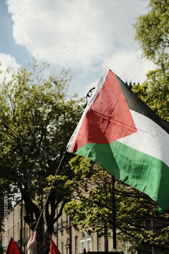 Dublin Ireland May 22 2021 Palestine Protest