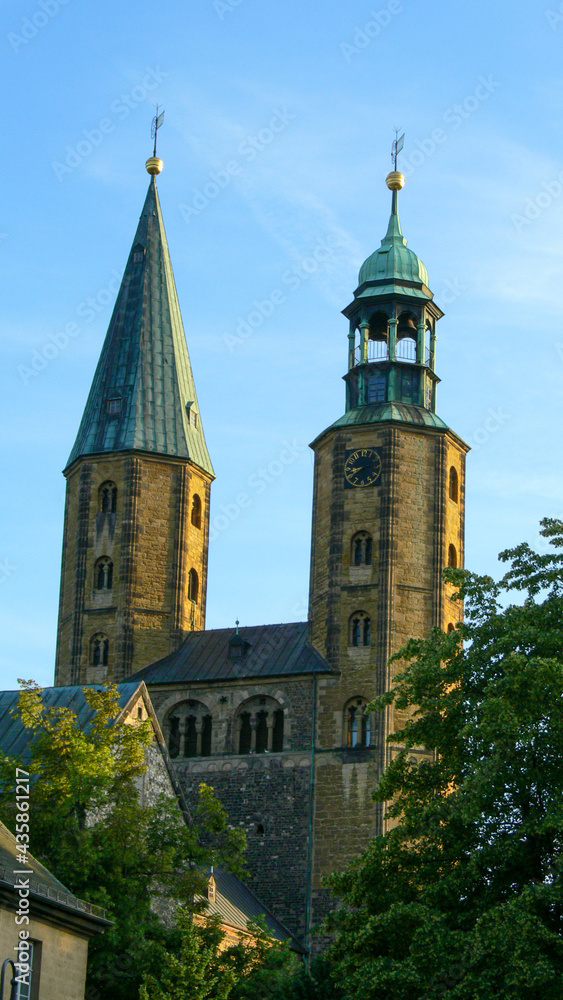 Church in the city center of Goslar, Lower Saxony, Germany