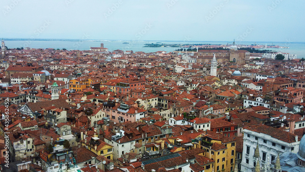 Panoramic view of the Venice island