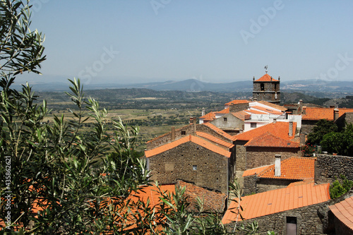 view of the Monsanto village in Portugal photo