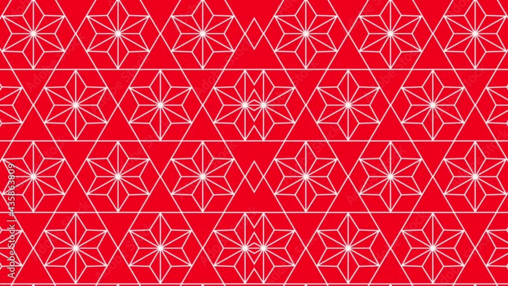 Elegant geometric pattern, seamless looping animated background, beautiful decorative moving ornament Elegant geometric pattern, seamless looping animated background, beautiful decorative moving ornament