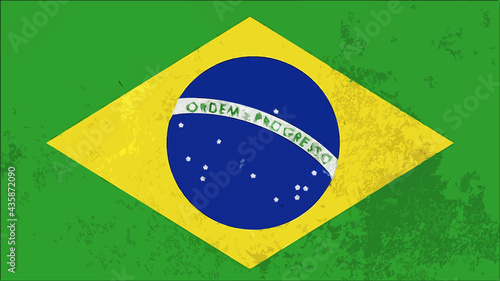 Bandera Brasil vector AI (EPS) y JPEG