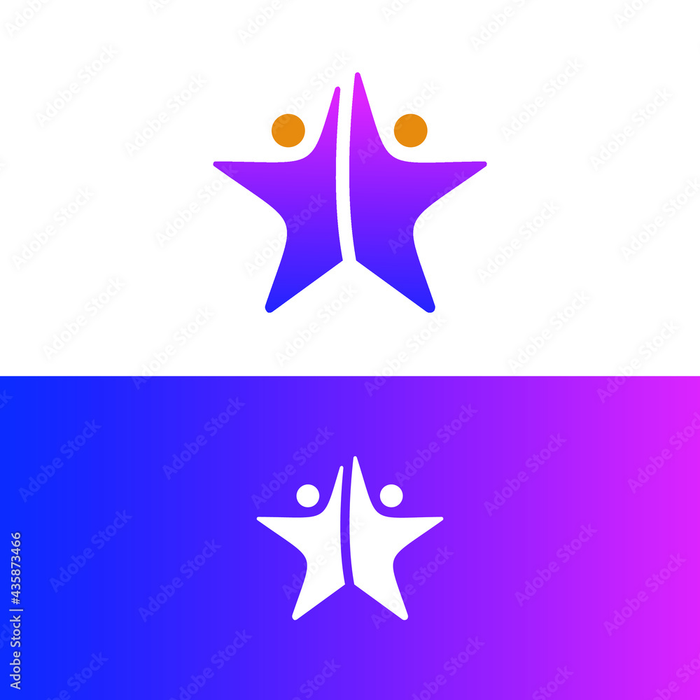 Obraz premium logo abstract for business technology, computer, media, art, internet, network, startup, product, retail, software developer, service industry. ready for print and digital