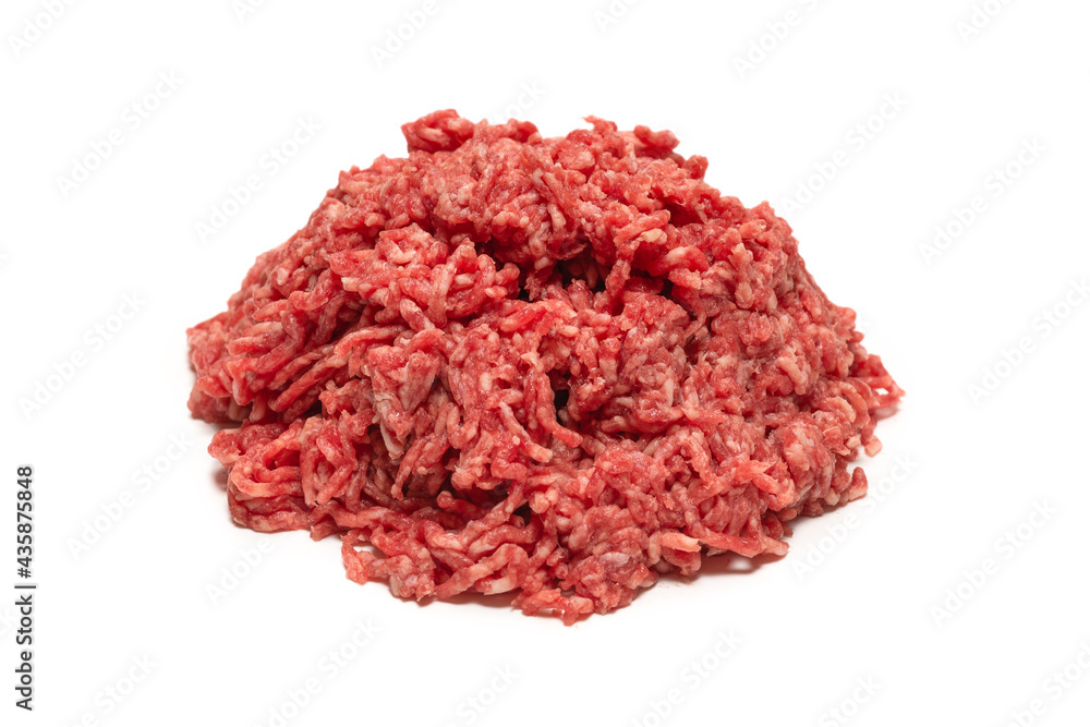 Chopped meat background. Top view. Chopped meat background. Top view.