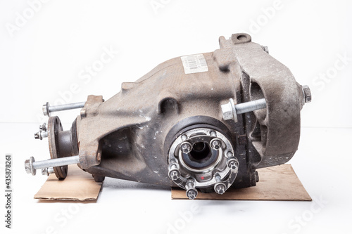 Εκτύπωση καμβά Gear reducer isolated on white