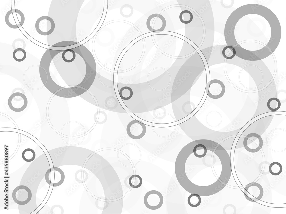 beautiful abstract circle background in new modern style grey and white color