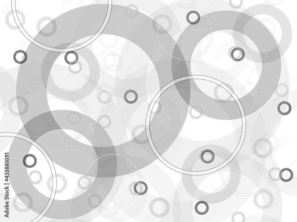 Fototapeta premium beautiful abstract circle background in new modern style grey and white color