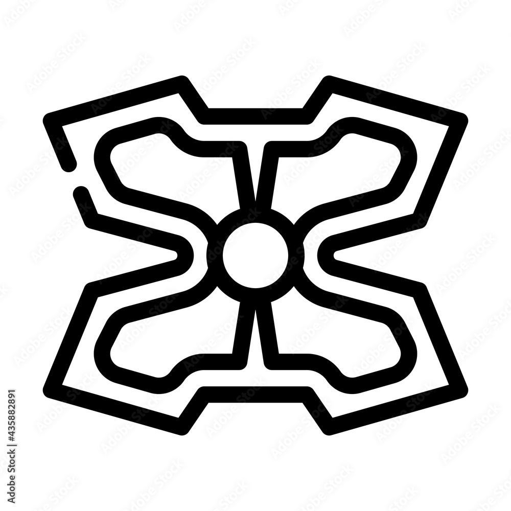 stimulant gadget line icon vector. stimulant gadget sign. isolated contour symbol black illustration stimulant gadget line icon vector. stimulant gadget sign. isolated contour symbol black illustration