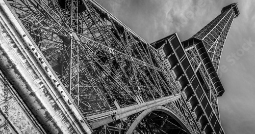 Eiffel tower, Paris from a different perspective