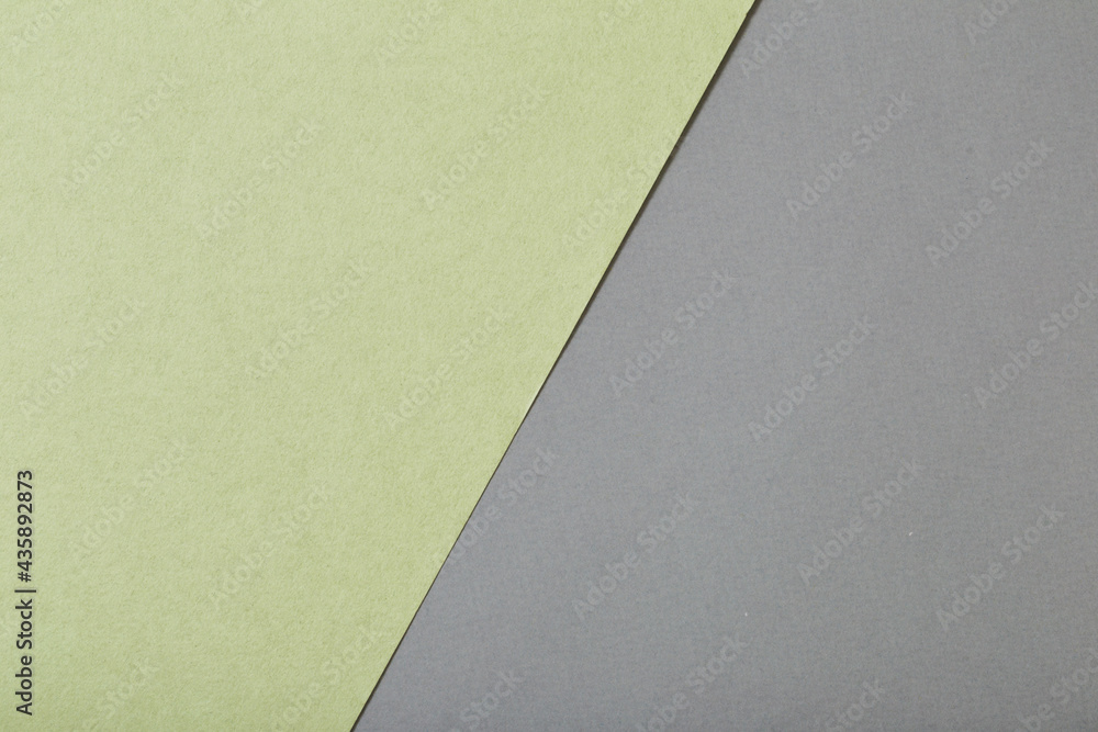 gray and green sheets of paper