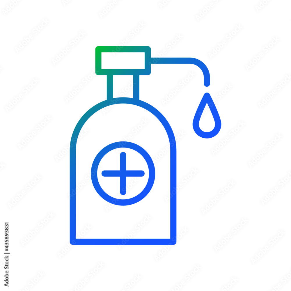 Hand sanitizer icon Hand sanitizer icon