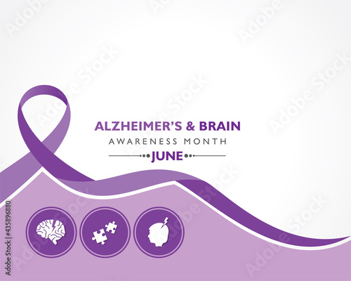 Alzheimer's and Brain Awareness Month observed in June. It is an irreversible, progressive brain disorder that slowly destroys memory and thinking skills.