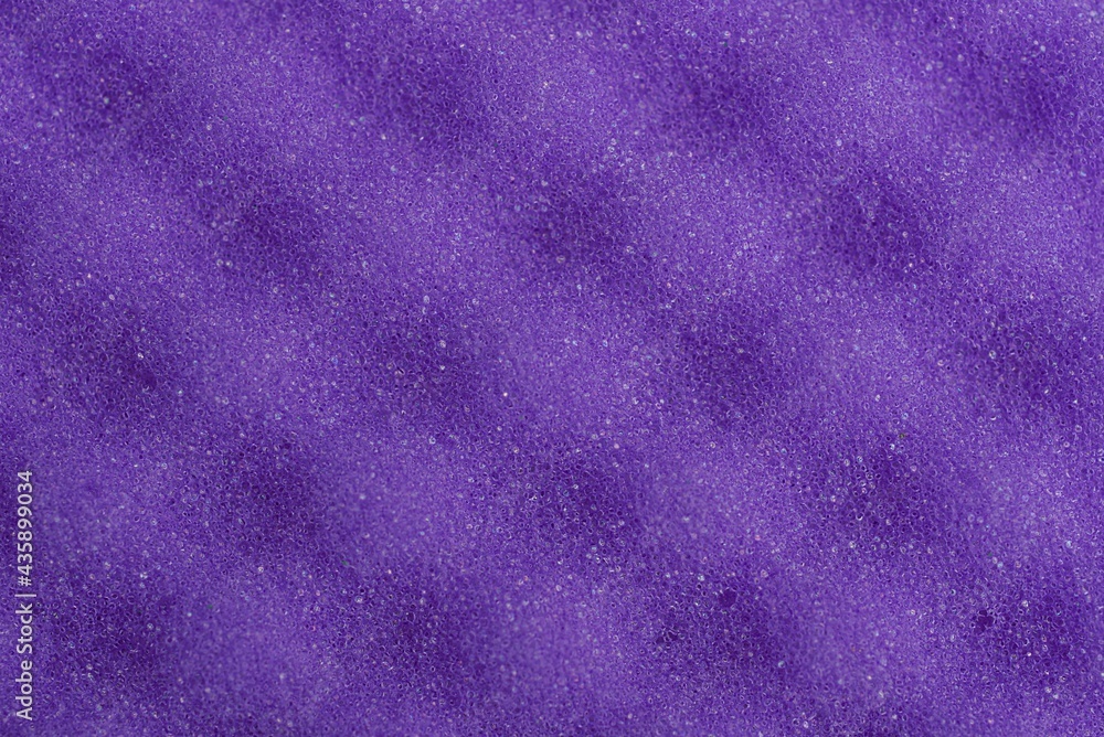 lilac plastic texture of a piece of foam rubber