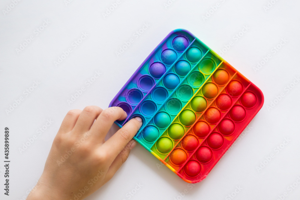 Pop it. Trendy children's toy. Pop it. Trendy children's toy.
