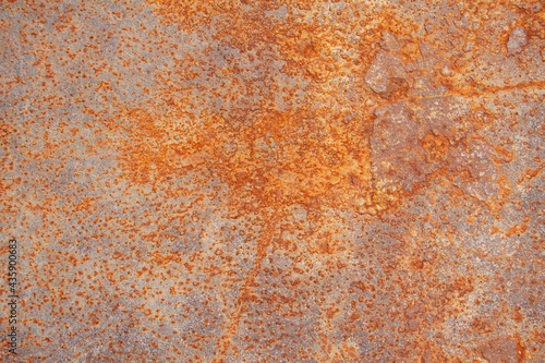 Wallpaper Mural Rustic background with old steel plate texture of rusty metal. Industrial metal texture. Grunge rust background Torontodigital.ca