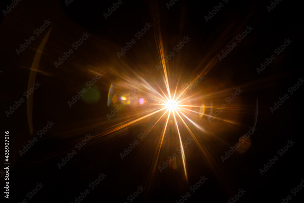 Easy to add lens flare effects for overlay designs or screen blending