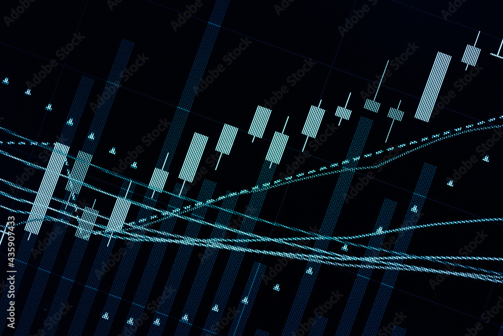 Financial accounting of profit summary graphs analysis. The business plan at the meeting and analyze financial numbers to view the performance of the company in stock market exchange.	