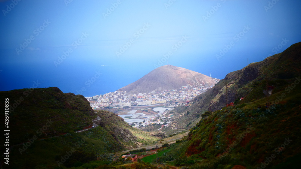 Montaña de Ajodar, Galdar.  Gran Canaria