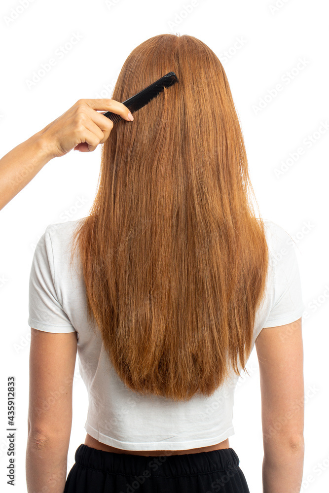 Young beautiful red hair model Young beautiful red hair model