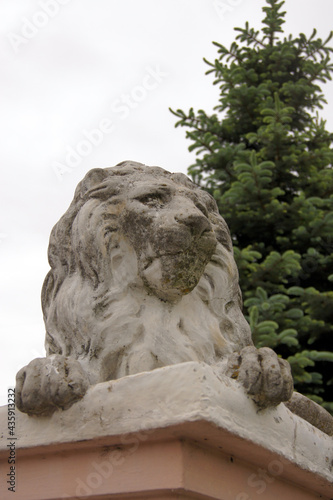 sculpture of a lion