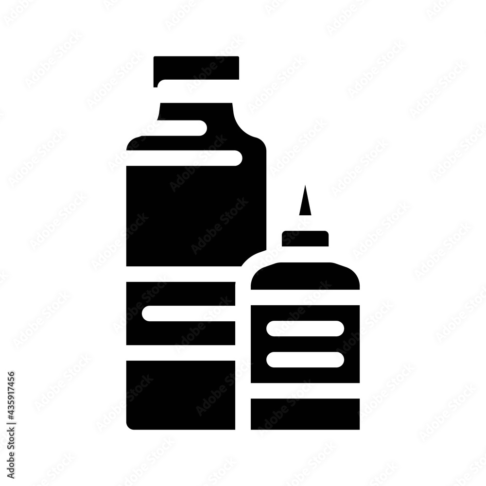 gel for better conduction stimulator glyph icon vector. gel for better conduction stimulator sign. isolated contour symbol black illustration gel for better conduction stimulator glyph icon vector. gel for better conduction stimulator sign. isolated contour symbol black illustration