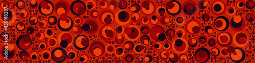 Abstract Geometric Pattern generative computational art illustration