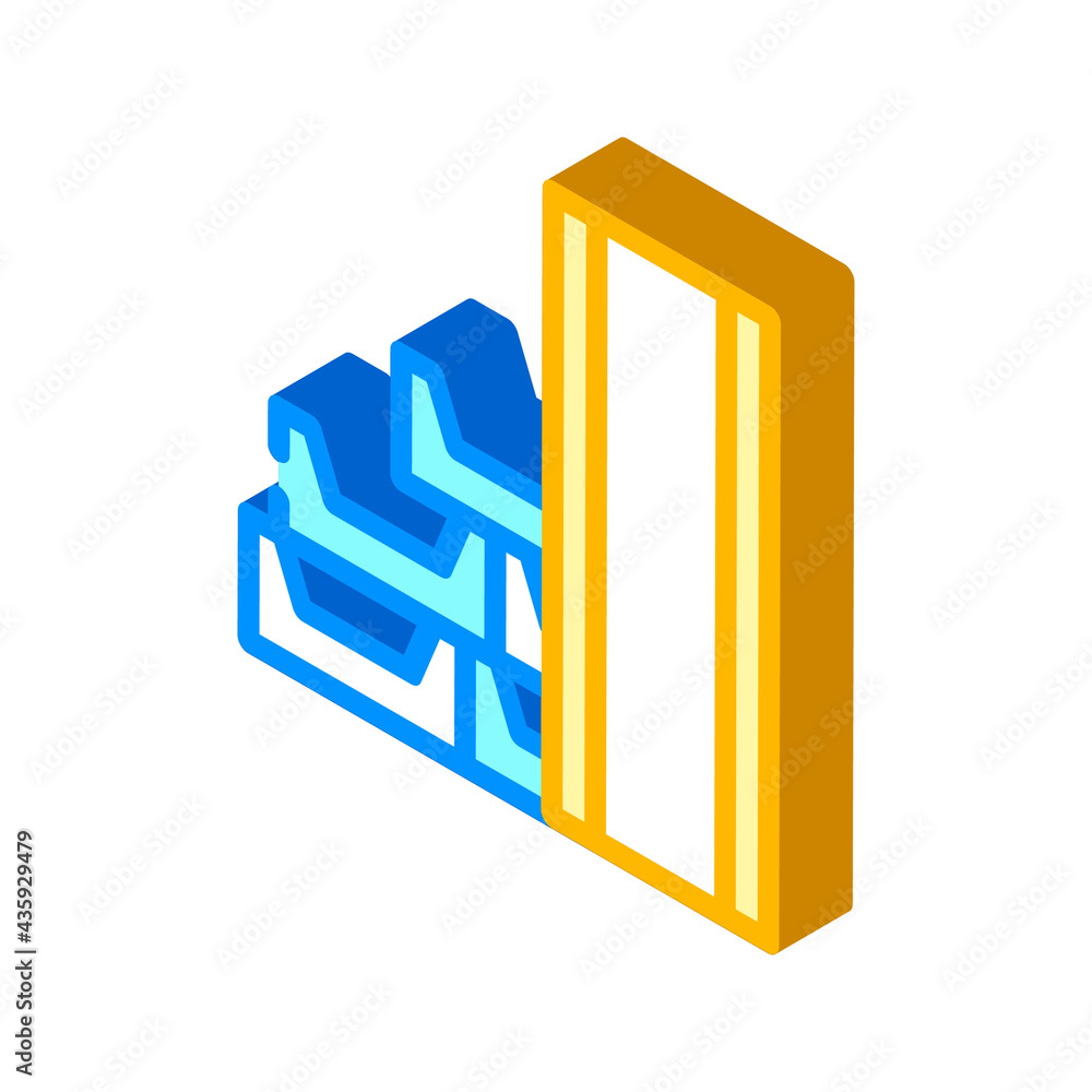 draining system building material isometric icon vector. draining system building material sign. isolated symbol illustration draining system building material isometric icon vector. draining system building material sign. isolated symbol illustration