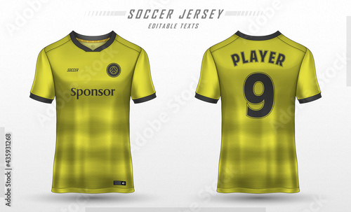 Soccer jersey template sport t shirt design