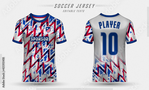 Soccer jersey template sport t shirt design