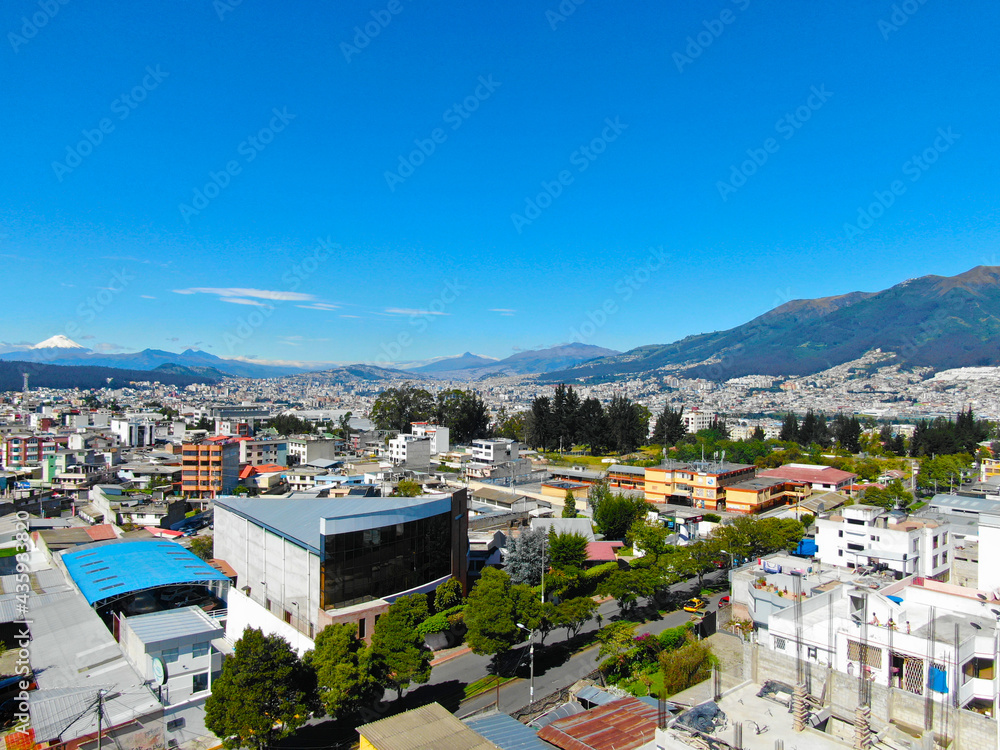Quito capital city of Ecuadorbeautiful landscape