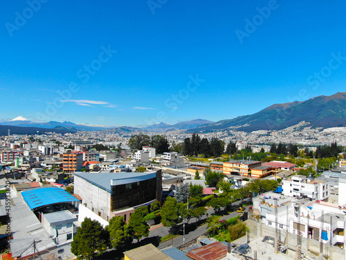 Quito capital city of Ecuadorbeautiful landscape © Gabriel