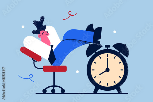 Stress free time management concept