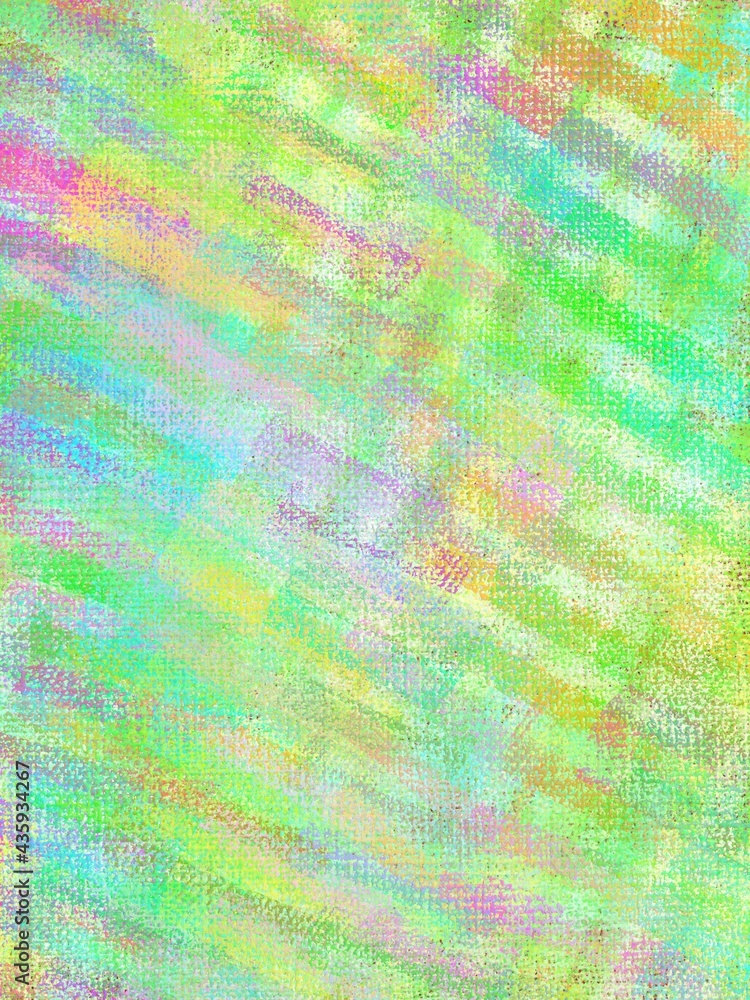 Brushstrokes colorful texture acrylic paint on canvas. picture for artwork design. Modern contemporary art. Abstract art background hand drawn acrylic painting. Digital art illustration