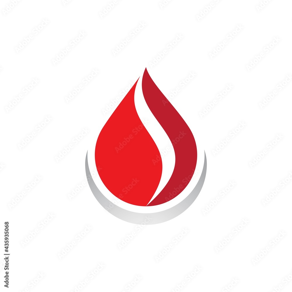 Blood illustration logo Blood illustration logo