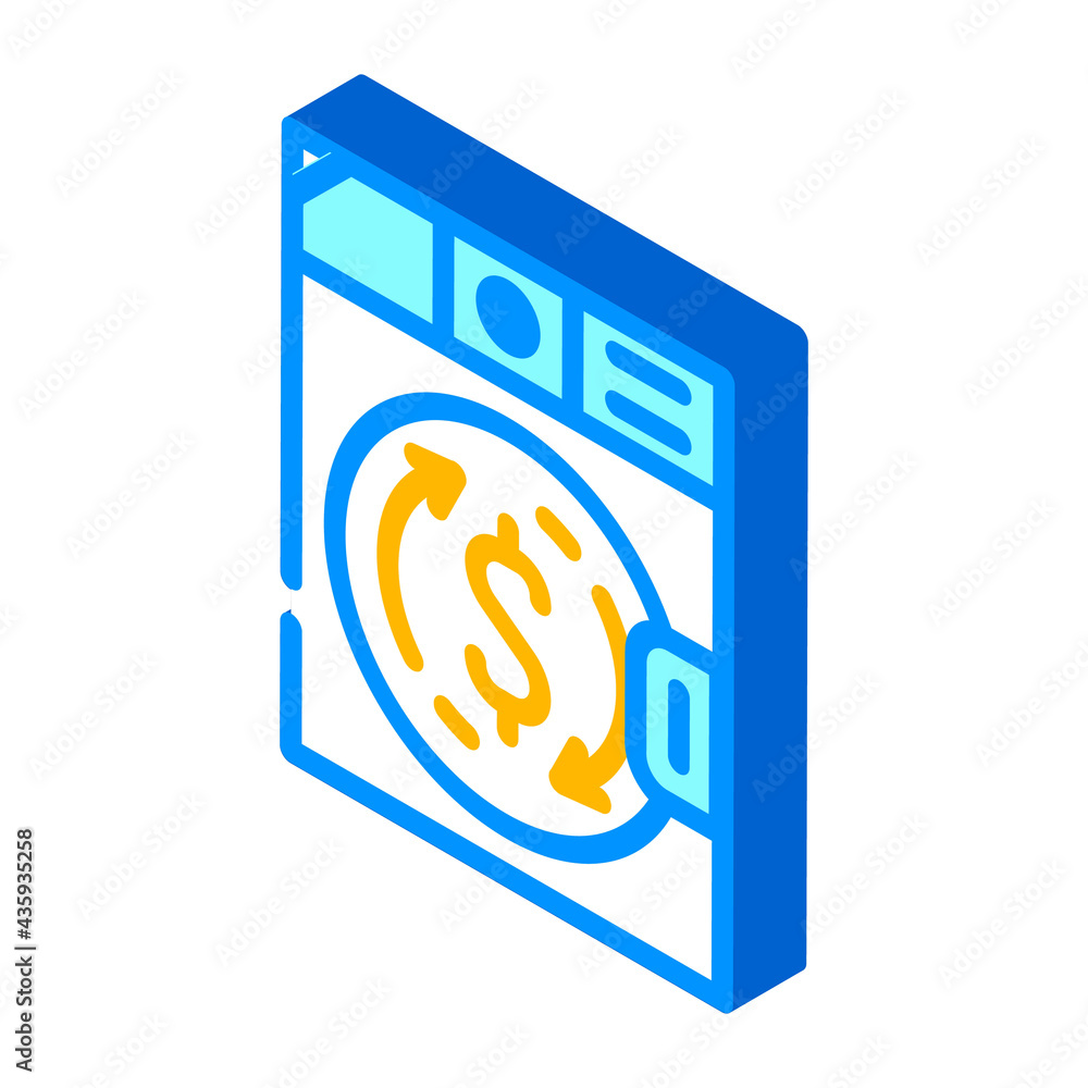 money laundering in laundry machine isometric icon vector. money laundering in laundry machine sign. isolated symbol illustration money laundering in laundry machine isometric icon vector. money laundering in laundry machine sign. isolated symbol illustration