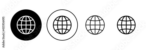 Web icon set. go to web icon. web click icon