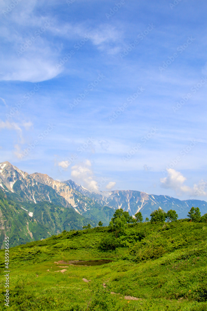 Fototapeta premium 白馬八方尾根