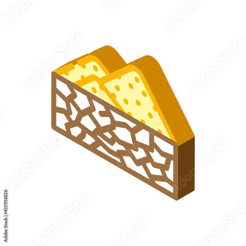 drought disaster isometric icon vector. drought disaster sign. isolated symbol illustration