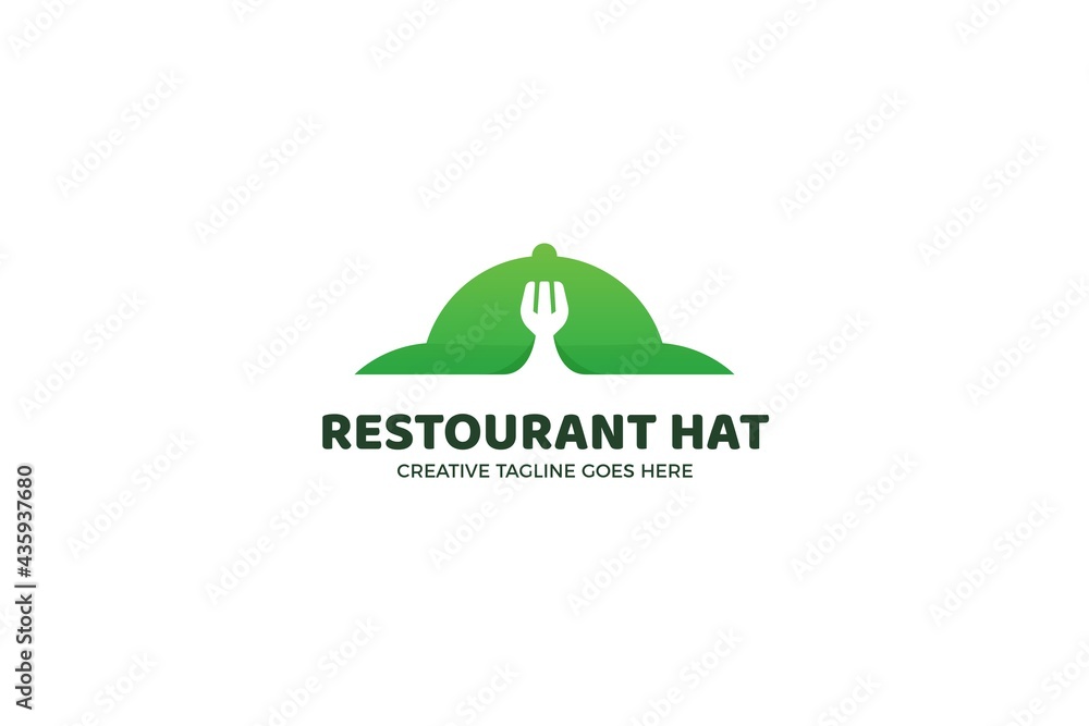 Restaurant Hat Food Logo Template Restaurant Hat Food Logo Template