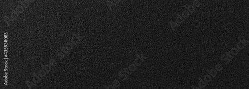 Panorama of Black rubber pads texture and background seamless photo