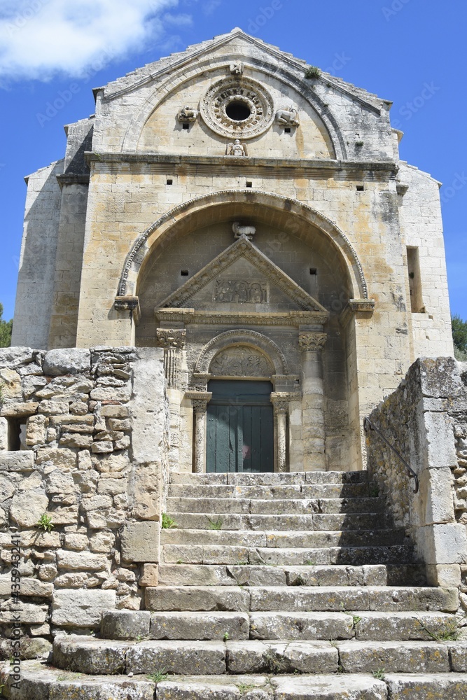 Chapelle romane Saint Gabriel, Tarascon, Alpilles, Bouches-du-Rhône, France