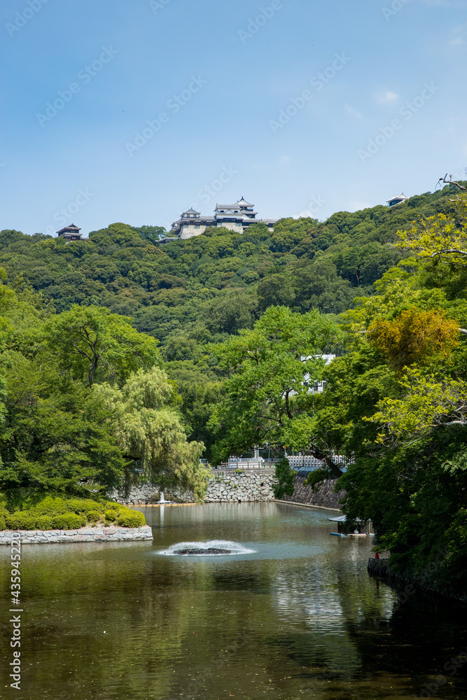 松山城の城山公園