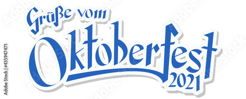 Header with text Oktoberfest 2021